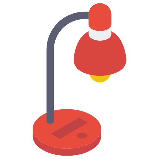 bureaulamp Generic Isometric icoon