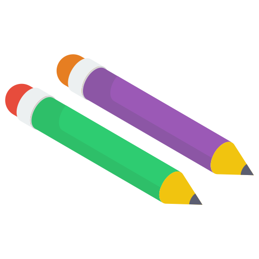 crayon Generic Isometric Icône