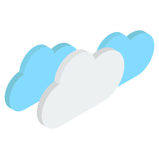 chmura Generic Isometric ikona