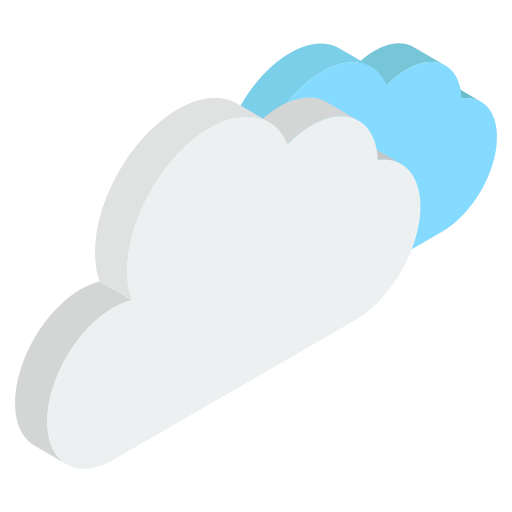 nuvole Generic Isometric icona
