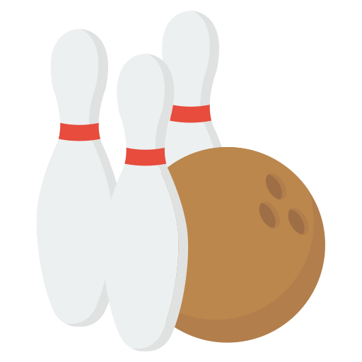 Bowling pins Generic Isometric icon