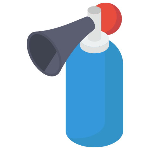Air horn Generic Isometric icon