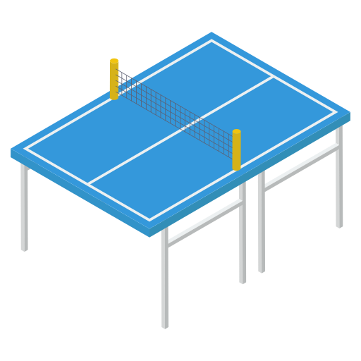 Table tennis Generic Isometric icon