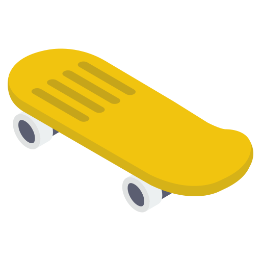 Skateboard Generic Isometric icon