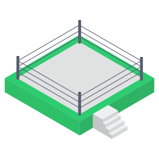 Боксерский ринг Generic Isometric иконка