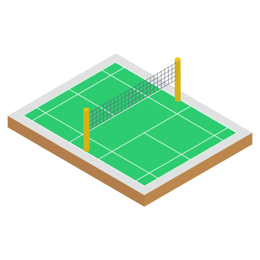 siatkówka Generic Isometric ikona