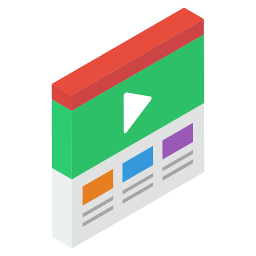 Multimedia Generic Isometric icon