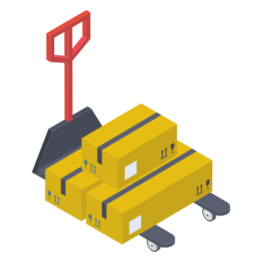 Delivery cart Generic Isometric icon