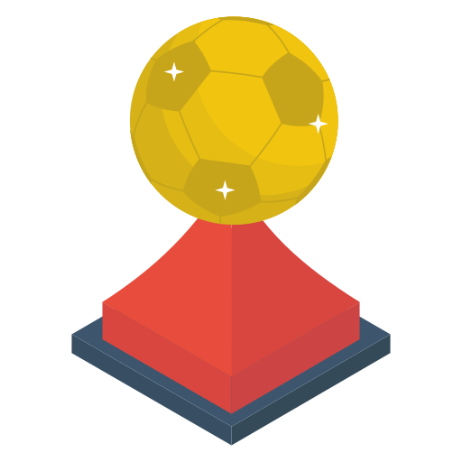 サッカーのトロフィー Generic Isometric icon