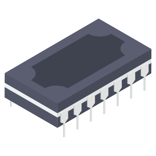 microchip Generic Isometric icoon