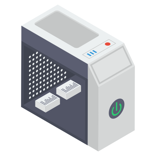 computer Generic Isometric icoon