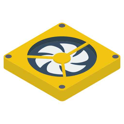 wentylator Generic Isometric ikona