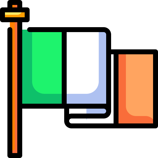 アイルランド Generic Outline Color icon