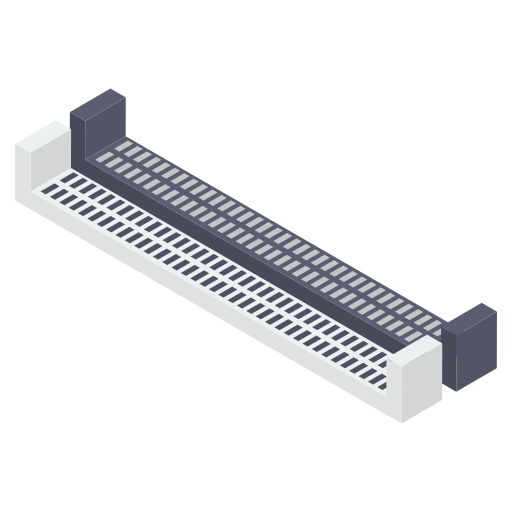 cpu Generic Isometric Icône