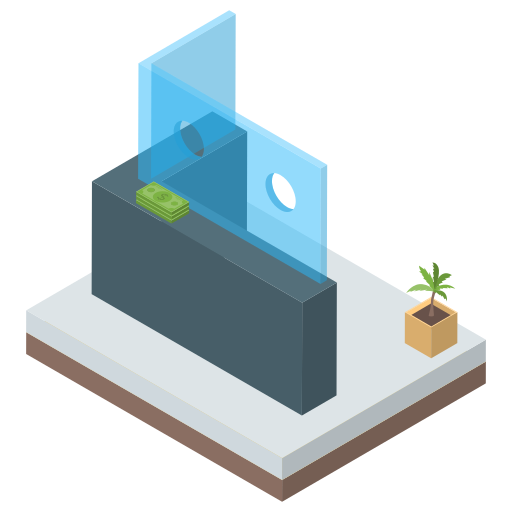 프론트 데스크 Generic Isometric icon