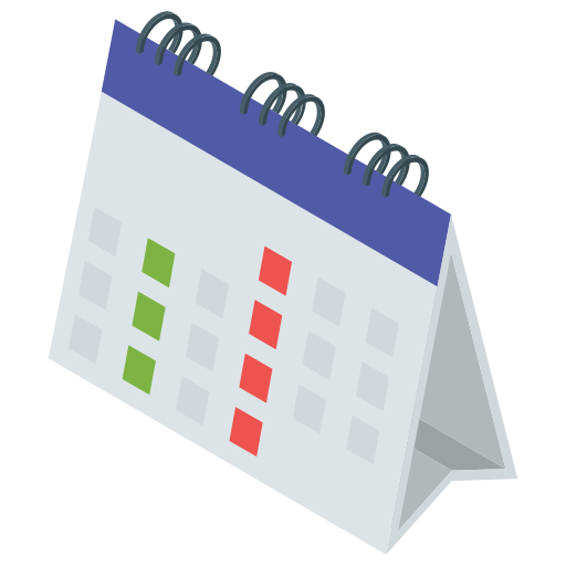 Календарь Generic Isometric иконка