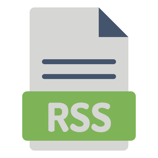 Rss feed file Generic Flat icon