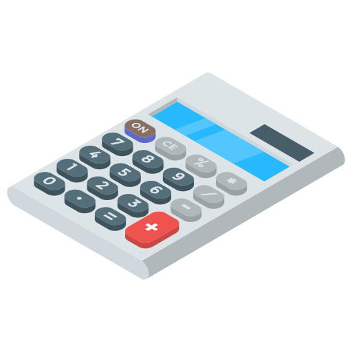 Calculator Generic Isometric icon