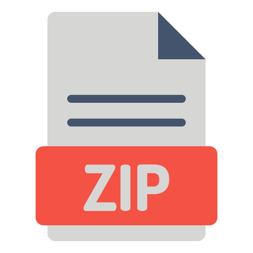archivo zip Generic Flat icono