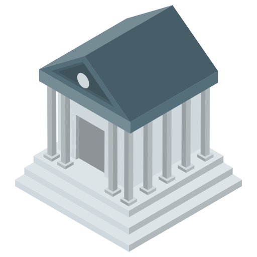 Bank Generic Isometric icon