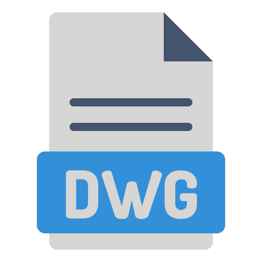 dwg 파일 Generic Flat icon