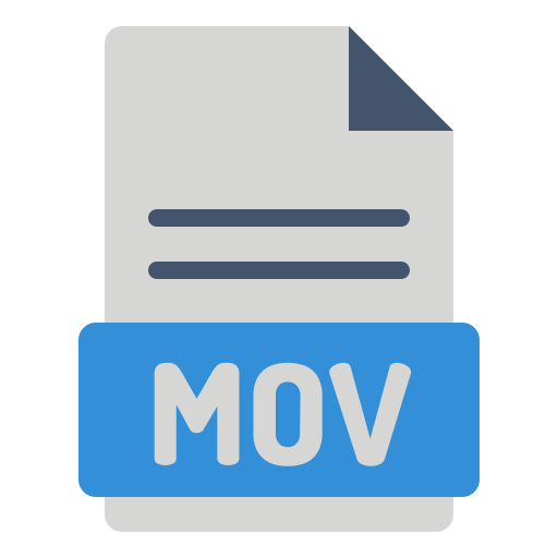 mov файл Generic Flat иконка