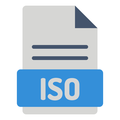 Iso file Generic Flat icon