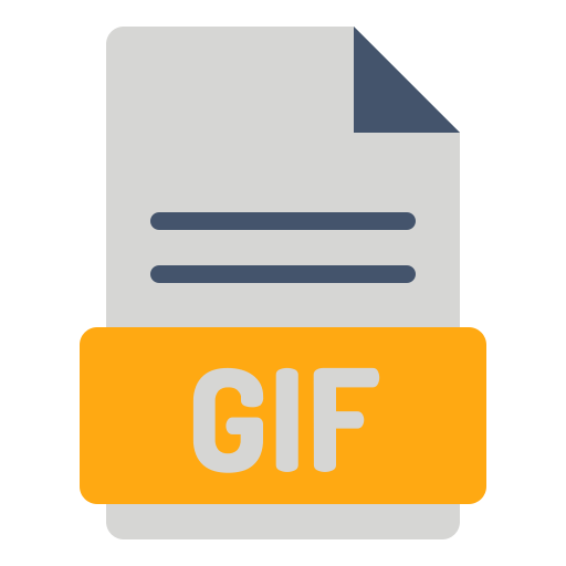 gifファイル Generic Flat icon