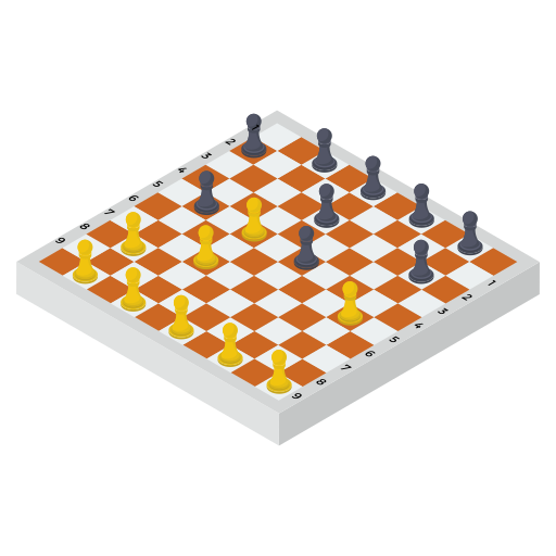 Chess board Generic Isometric icon