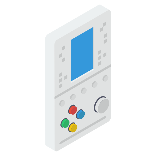 console portatile Generic Isometric icona