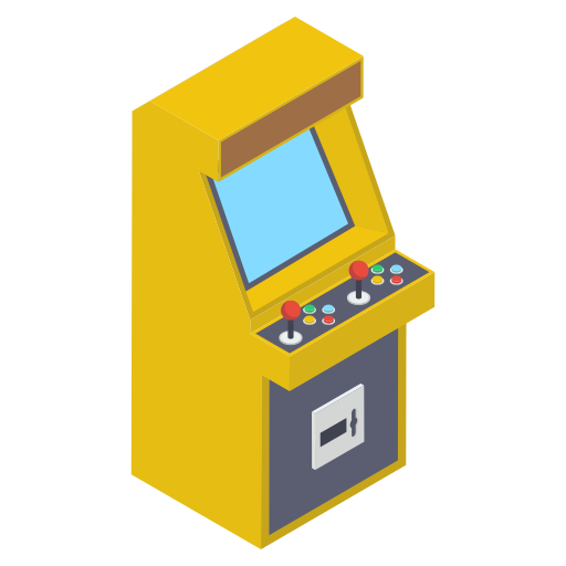 Arcade machine Generic Isometric icon