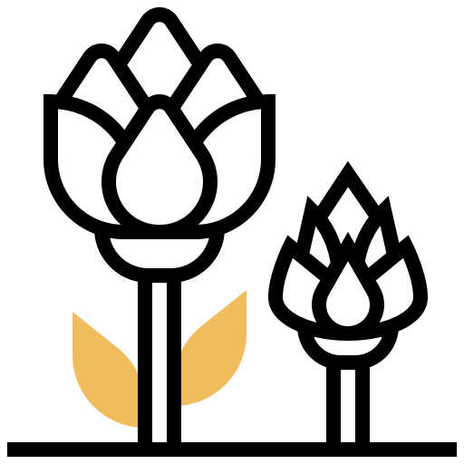 alcachofa Meticulous Yellow shadow icono