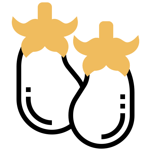 bakłażan Meticulous Yellow shadow ikona