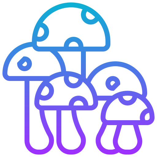 버섯 Meticulous Gradient icon