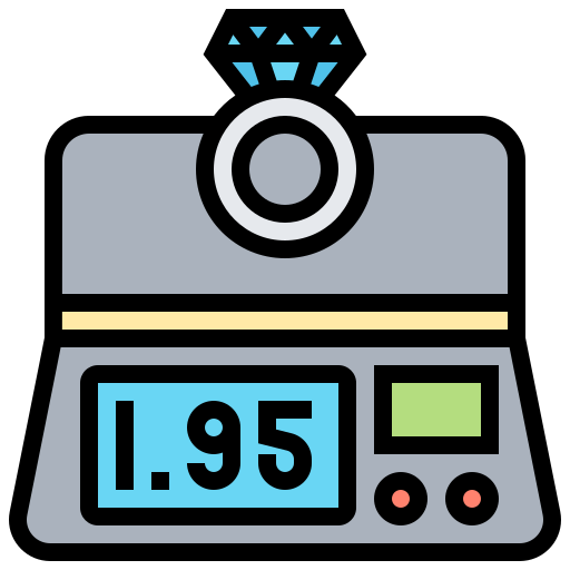 Weigh scale Meticulous Lineal Color icon