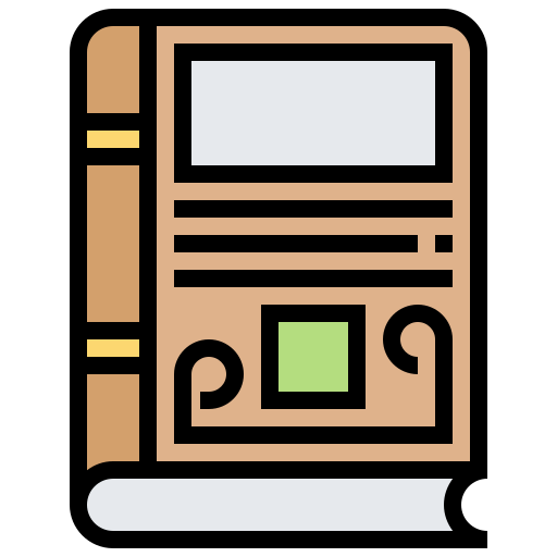 Book Meticulous Lineal Color icon