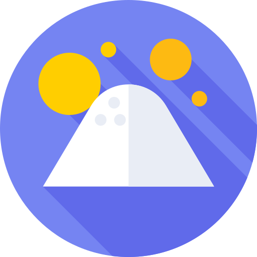 먼지 Flat Circular Flat icon