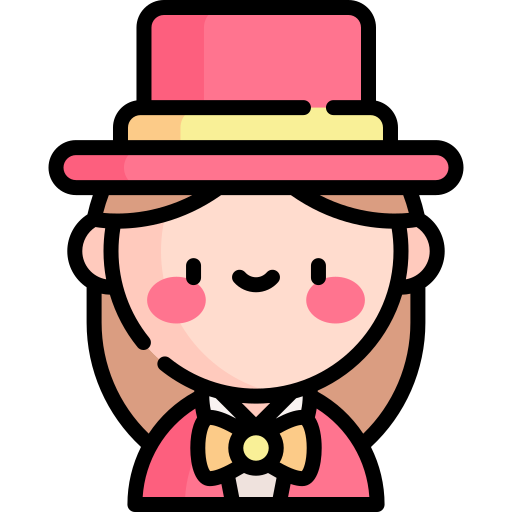 künstler Kawaii Lineal color icon