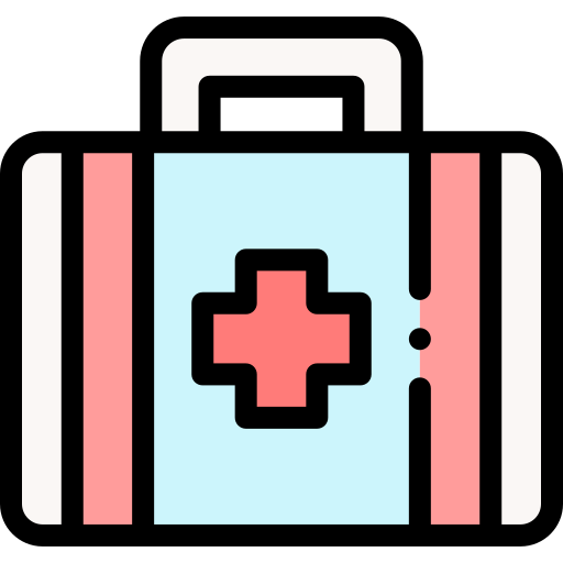Medical kit Detailed Rounded Lineal color icon