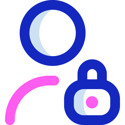 bloquear usuario Super Basic Orbit Color icono
