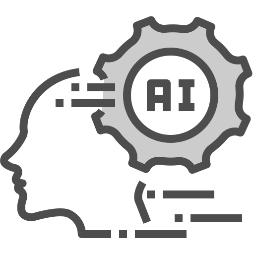 inteligencia artificial Winnievizence Grey icono