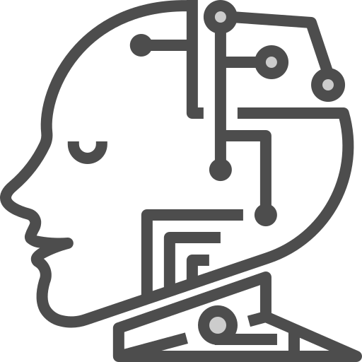 künstliche intelligenz Winnievizence Grey icon