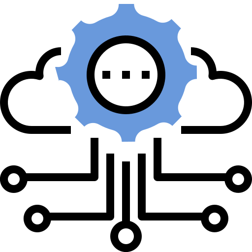 cloud opslag Winnievizence Blue icoon