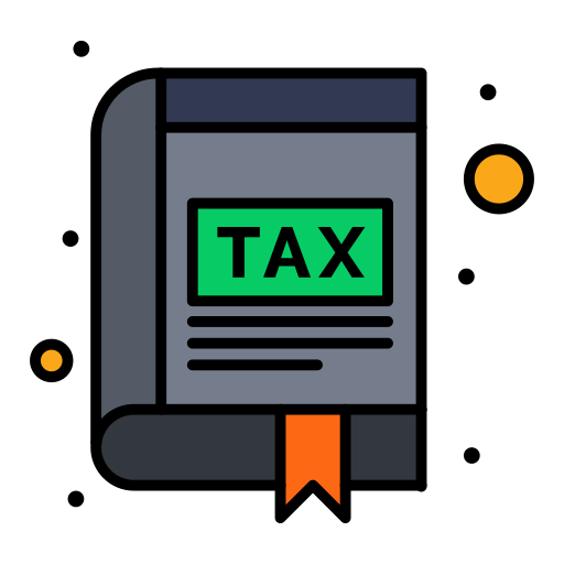 Tax Flatart Icons Lineal Color icon