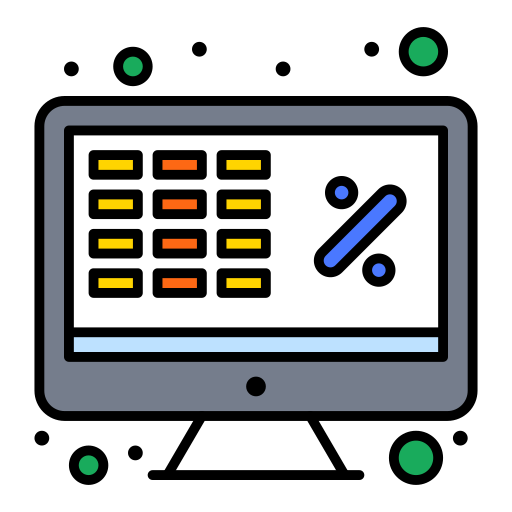 Excel Flatart Icons Lineal Color icon