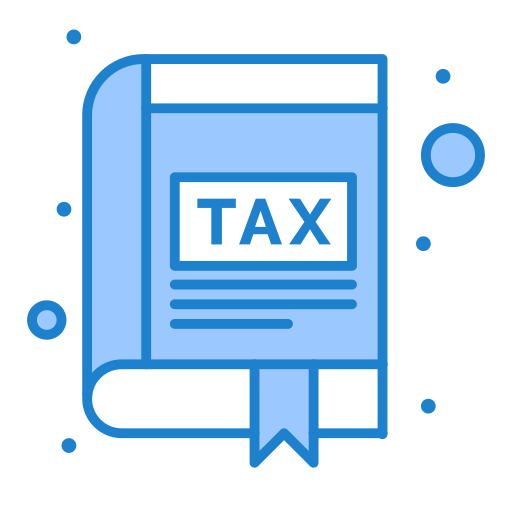 Tax Generic Blue icon