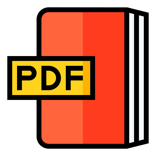 pdf datei Generic Outline Color icon