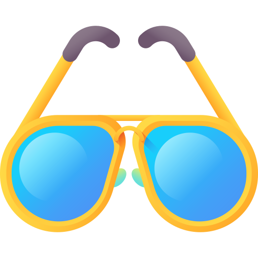 zonnebril 3D Color icoon
