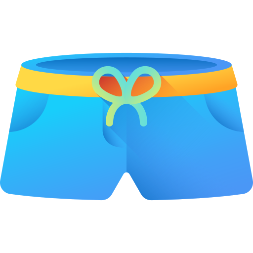 Shorts 3D Color icon