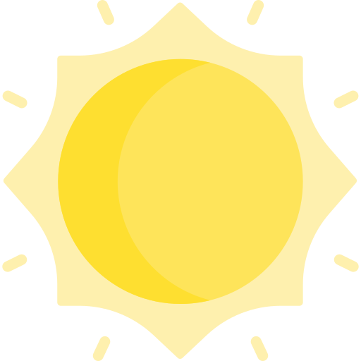 słoneczny Special Flat ikona